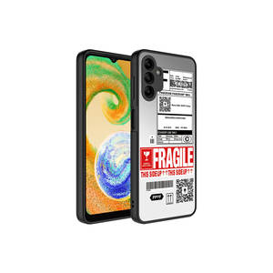 Funda de Silicona con Espejo para Samsung Galaxy A04S, Serie ATA, Carcasa Trasera Brillante con Protección para la Cámara, Diseño de Espejo - Product Image 1
