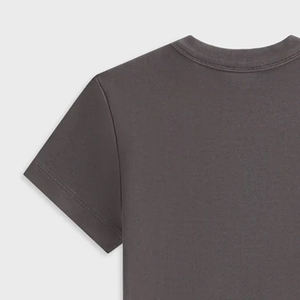 Camisetas Cortas de Verano para Mujer, Elásticas y Cómodas, Cuello Redondo, Color Liso, Personalizadas, de Tela Jersey Suave - Product Image 5