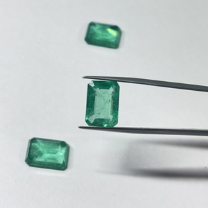 Esmeralda Sintética Colombiana Cultivada en Laboratorio, Corte Radiante Octogonal, Esmeralda de Alta Calidad al por Mayor, Piedra Preciosa Suelta de 3x5mm a 20x30mm - Product Image 2