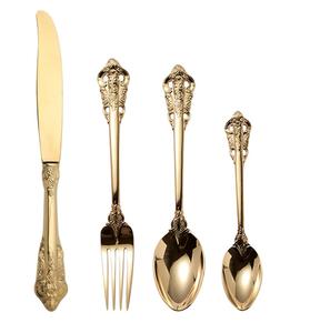 Dernier design personnalisé, ensemble de couverts couleur or, ensemble de couverts de qualité supérieure pour fêtes de mariage, meilleure vente. - Product Image 4