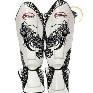 Último Diseño Protectores de Tibia y Empeine de Cuero Genuino para Kick Boxing, Personalizados, Venta al por Mayor, Profesionales - Product Image 2