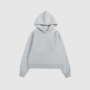 เสื้อฮู้ดดี้ครอปผู้ชาย พรีเมียม ผ้าฝ้าย 100% ระบายอากาศได้ดี รับผลิตตามแบบ (OEM) สำหรับฤดูหนาว - Product Image 5