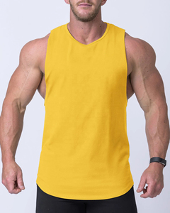 Custom <b>Mens</b> Athletic <b>Stringer</b> Sleeveless Shirt High Elasticity Gym Training <b>Vest</b> Oversized Gym Tank Top - Product Image 4