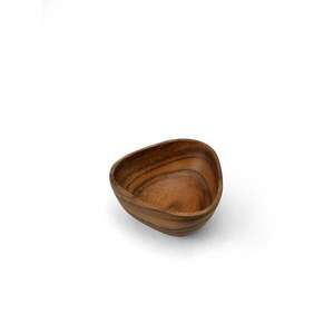 Saladier en bois de chêne classique pour salade de fruits verts frais collations de pâtes dîner de famille et style de table - Product Image 3