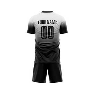 Uniforme de Fútbol Sublimado de Alta Calidad en Oferta, Pantalón Corto Unisex con Diseño Personalizado, 100% Poliéster Teñido, Secado Rápido - Product Image 3