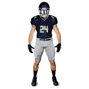 Maillot de football américain sur mesure de meilleure qualité Kits à manches courtes respirantes en gros Tops de football grande taille de haute qualité - Product Image 1