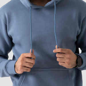 Sudadera con Capucha de Forro Polar Largo, con Logotipo Frontal, para Hombre, Invierno 2026, Servicio OEM Personalizado - Product Image 4