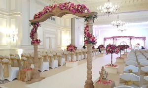 เสาไม้แกะสลักสำหรับงานแต่งงานของชาวอินเดีย - Product Image 3