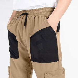 Pantalon Softshell décontracté pour hommes le plus vendu taille haute qualité tissu en Nylon dernière conception couleur unie motif droit pour adultes - Product Image 4