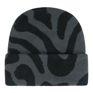 Gorro personalizado multicolor, gorro plano de algodón tejido, gorro de invierno para hombre, gorro de moda informal estampado - Product Image 6