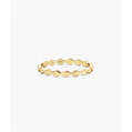 Adjustable Gold Plated Sculpture <b>Ring</b> Fashionable Trendy Cluster and Opening <b>Rings</b> Inlaid with Stylish Design - Product Image 1