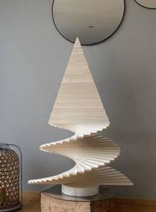 ต้นคริสต์มาสนี้การตกแต่งที่เป็นมิตรกับสิ่งแวดล้อมของขวัญทำด้วยมือประดับต้นไม้ทำจากต้นเชอร์รี่สำหรับทุกฤดูกาล - Product Image 3