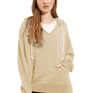 Sudadera con capucha de manga larga sólida informal para mujer, Tops holgados para la temporada de invierno - Product Image 1