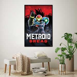 โปสเตอร์เมโทรอิด เดรด สไตล์โมเดิร์น ลายเงาสำหรับตกแต่งผนัง - Product Image 4