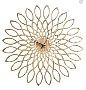 Horloge murale classique en métal pour la maison Décoration de salon Bureau Chambre à coucher Fait à la main avec un prix approprié par Azora Industries - Product Image 4