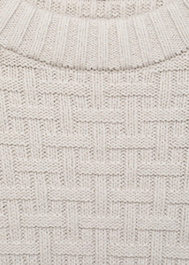 Pull en tricot pour homme 100% coton Tissu doux et chaud Coupe classique Anti-froissement Respirant pour les temps froids Utilisation quotidienne - Product Image 2