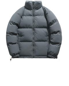 Chaqueta Bomber de Burbujas para Hombre, Talla Grande, Invierno, Casual, con Cierre, Cuello Alto, Gruesa y Cálida, con Logotipo Personalizado - Product Image 1