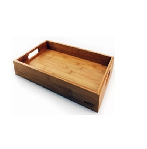 <b>Top</b> Quality Hot Sale Drink ware Wood Serving Tray Wholesale Handle Wooden Tray For <b>Wedding</b> Party & Restaurant Serving Tray - Product Image 1