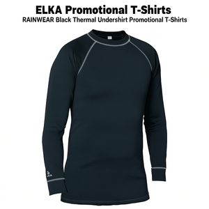 Camisetas Térmicas Negras Promocionales ELKA RAINWEAR - Product Image 2