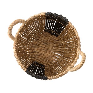 Hot New Design Water Hyacinth Woven <b>Storage</b> <b>Basket</b> Wholesale Home Organization Solution - Product Image 2