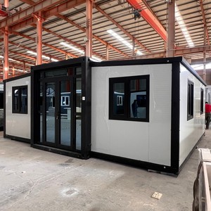 Maison conteneur préfabriquée extensible <span class=keywords><strong>Casa</strong></span> Contenedor Con Bano étanche et résistante au vent avec salle de bain et cuisine - Product Image 1