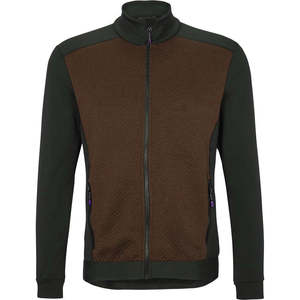 Veste Sherpa d'hiver pour homme avec tissu polaire doux et respirant en toile mélangée doublure en maille polyester poche poitrine zippée - Product Image 4