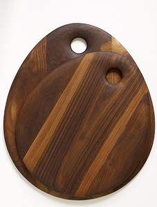 Juego de tabla de cortar de madera de acacia con asas, paquete de 2 tablas de charcutería para carne, queso, pan y verduras - Product Image 4