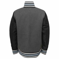 Blouson Bomber Homme Style Urbain Col Mandarin Tissu Toile Polyester/Coton Boutons Frontaux Effet Délavé Idéal Automne