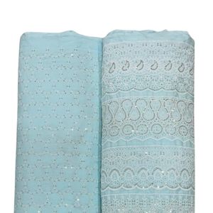 Textile brodé léger en tissu Chikan personnalisé de haute qualité pour la décoration intérieure et les chemises Vente en gros directe du fabricant OEM - Product Image 1