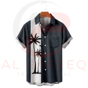 เสื้อยืดสำหรับผู้ชายเสื้อยืดชายหาดพิมพ์ลายเต็มพร้อมพิมพ์ลายระบายอากาศได้ดีและเป็นมิตรกับสิ่งแวดล้อม - Product Image 3