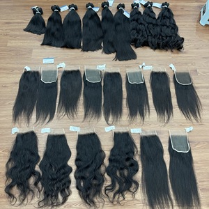Hot Deal Machine Weft Hair Bundles 100% Cabello humano vietnamita crudo Cabello sin procesar Cutícula completa al por mayor - Product Image 4
