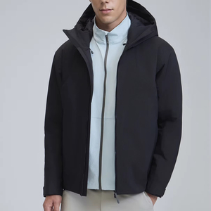 Giacca a Vento da <span class=keywords><strong>Uomo</strong></span> Slim Fit con Colletto Alto e Zip Intera in Poliestere in Offerta per Sport <span class=keywords><strong>Invernali</strong></span> all'Aperto - Product Image 1