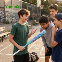 Bâton de frappe pour la ligue des jeunes YumuQ |   USA |   -10 Drop |   Barillet de 2 5/8 pouces |   2 battes de baseball en composite pour enfants