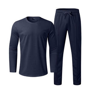 2024 dernière conception personnalisée hommes coupe ajustée hommes survêtement sur mesure hommes Jogging costume produits Offre Spéciale - Product Image 2