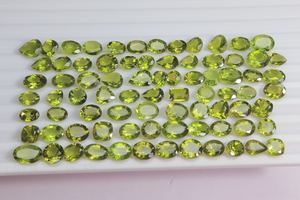 Atractivo peridoto piedra preciosa facetada peridoto mezcla forma lote gemas para hacer joyas - Product Image 4