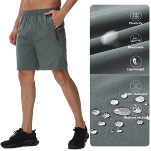 Pantalones cortos deportivos para hombre, ropa deportiva de secado rápido, pantalones cortos transpirables para correr, pantalones cortos deportivos Unisex de verano para hombre - Product Image 3