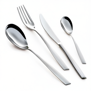 Ensemble de couverts de table en acier inoxydable de 24 pièces ELEVEN Polished Chrome P13AEV 10 Eme, couteaux à dîner de qualité supérieure - Product Image 2