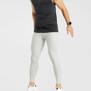 Vêtements de gym pour hommes, leggings de yoga à taille élastique, leggings de compression pour hommes, nouvel arrivage de collants de sport de fournisseur professionnel - Product Image 4