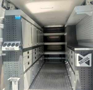 Étagères de rangement de fourgonnettes en métal de haute qualité et armoires de fourgonnettes pour voitures Nouvelle production Support OEM personnalisable pour tous les véhicules - Product Image 1