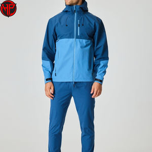 Derniers modèles de vêtements de sport personnalisés en gros coupe-vent survêtements pour hommes survêtement deux pièces pour hommes - Product Image 1
