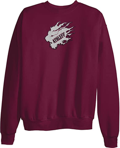 Sweat-shirts à col rond sur mesure Logo personnalisé Conception Hoodies Broderie Bouffante Impression Pull Over Sweat Shirt - Product Image 3