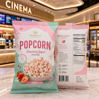 Sacs d'emballage personnalisés en aluminium imprimé pour bonbons, protéines, chips, sacs métalliques en plastique laminé pour pop-corn