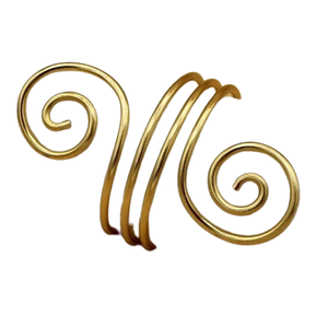 Venta caliente hebilla redonda ahueca hacia fuera servilleteros accesorios de decoración Decoración de mesa decoraciones de diseño anudado - Product Image 5