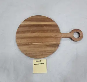 Cheap price cheeseboard base round serving board from Viet Nam cutting board Kitchen OEM Blocks chopping blocks