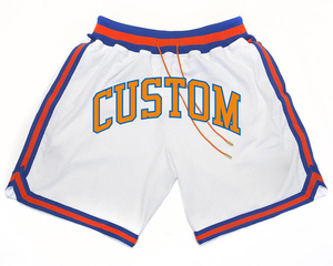 Ventes directes d'usine personnalisé Sublimation maille respirant grande taille hommes basket-ball Shorts basket-ball livraison DDP - Product Image 1