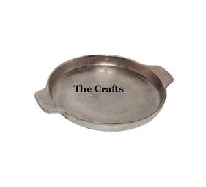 Plateau de service au chocolat de la plus grande qualité en couleur argent Forme ronde Vaisselle Plateau de nourriture à des prix raisonnables - Product Image 6