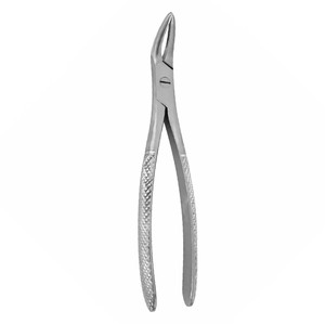 Pince dentaire en acier inoxydable allemand de haute qualité Fig-69 pince d'extraction de dents manuelle pour dentiste motif anglais - Product Image 1