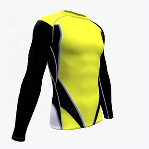 การฝึกอบรมสวมใส่ MMA Rashguards, ยิมสวมใส่ BJJ rashgurds, MMA Rashguards, Rashguards แบบกําหนดเอง, Rashguards ระเหิดขนาดพัสที่กําหนดเอง - Product Image 1