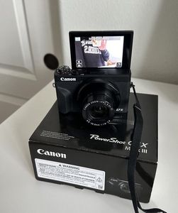 Appareil photo numérique noir PowerShot G7 Mark III 20,1 mégapixels - Léger - Garantie de 3 ans - Vente chaude - Product Image 3