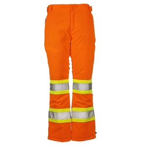 Pantalones de Trabajo de Alta Visibilidad para Hombre, Color Naranja, con Cinta Reflectante, para Construcción, Servicio OEM - Product Image 5